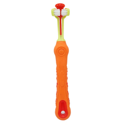 Brosse à dents flexible pour chien