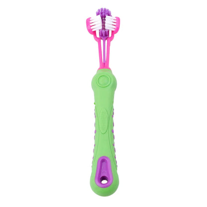 Brosse à dents flexible pour chien