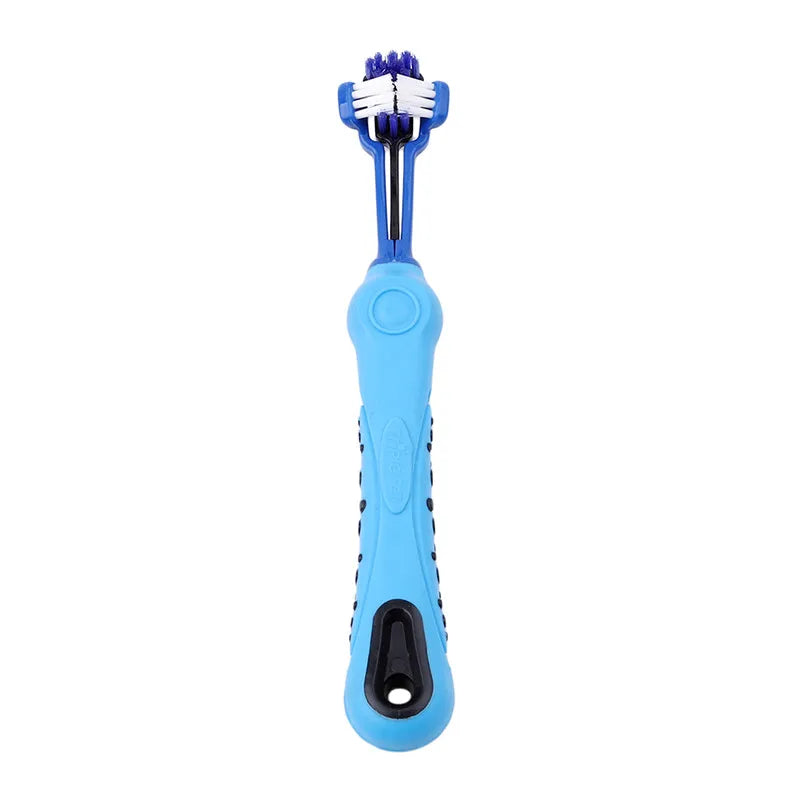 Brosse à dents flexible pour chien