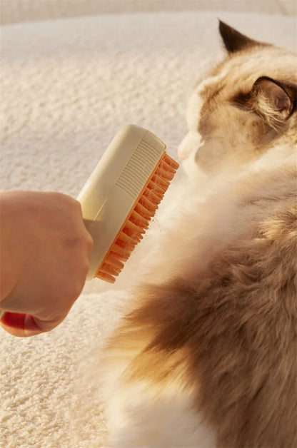 Brosse à vapeur pour animaux