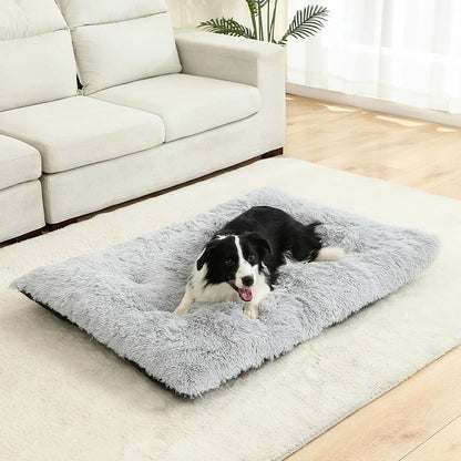 Tapis doux et long en peluche pour animaux de compagnie