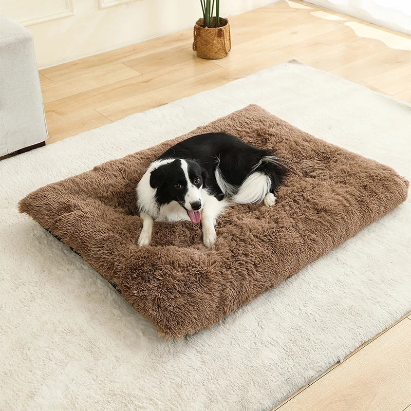 Tapis doux et long en peluche pour animaux de compagnie