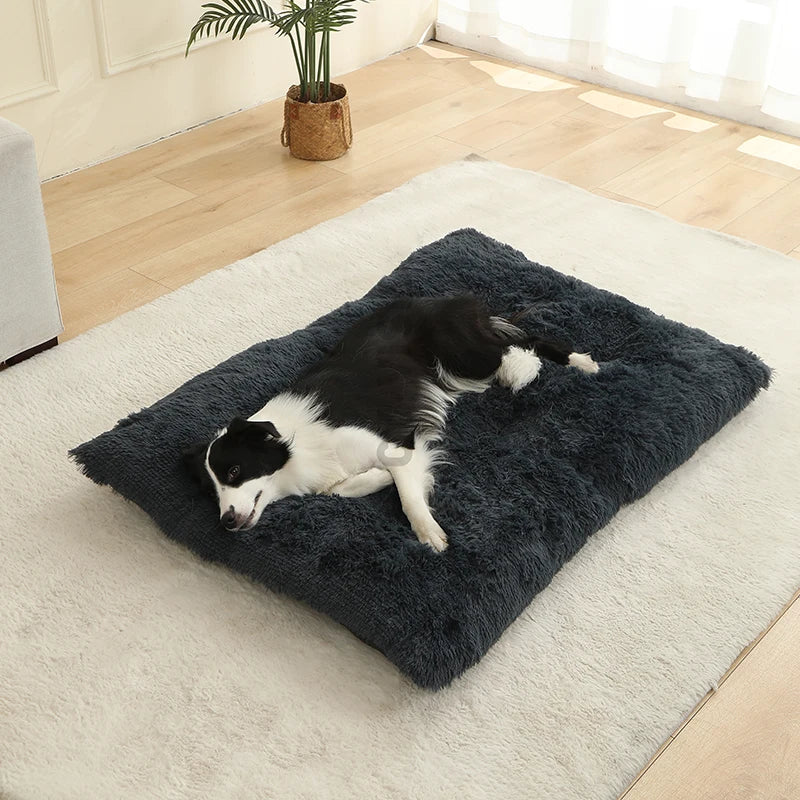 Tapis doux et long en peluche pour animaux de compagnie